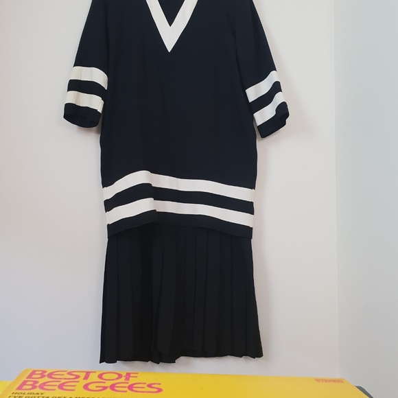 Vintage 80’s style Black and white sailor dress - Picture 8 of 8
